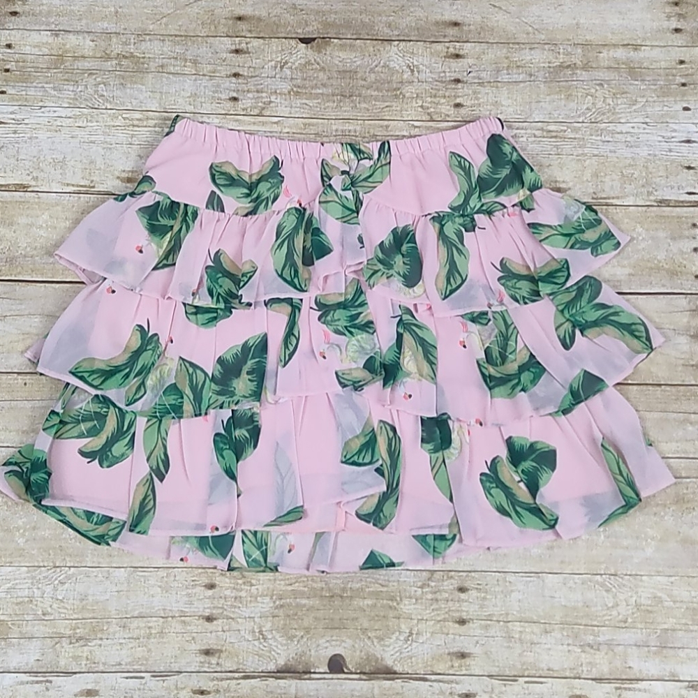The Webster Miami At Target Tiered Tropical Skirt